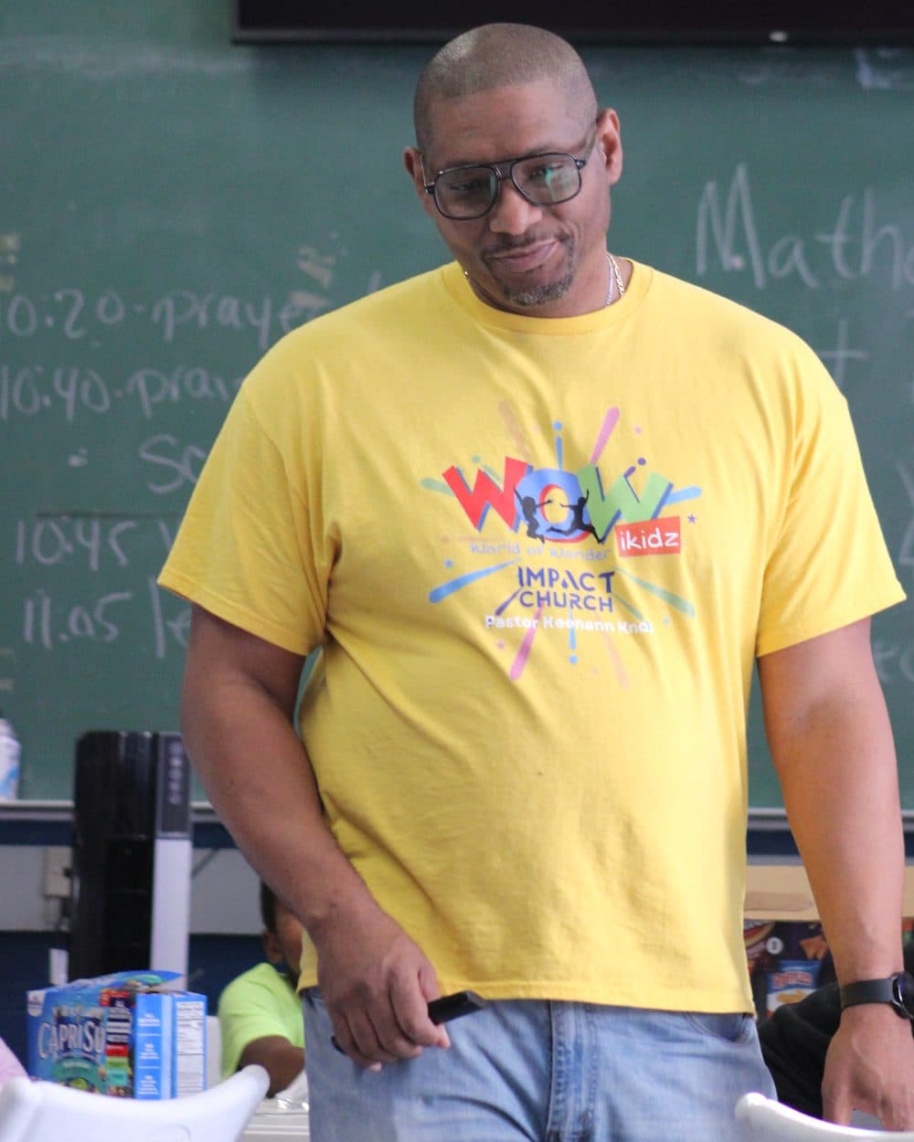 David Glenn teaching during iKIDZ
