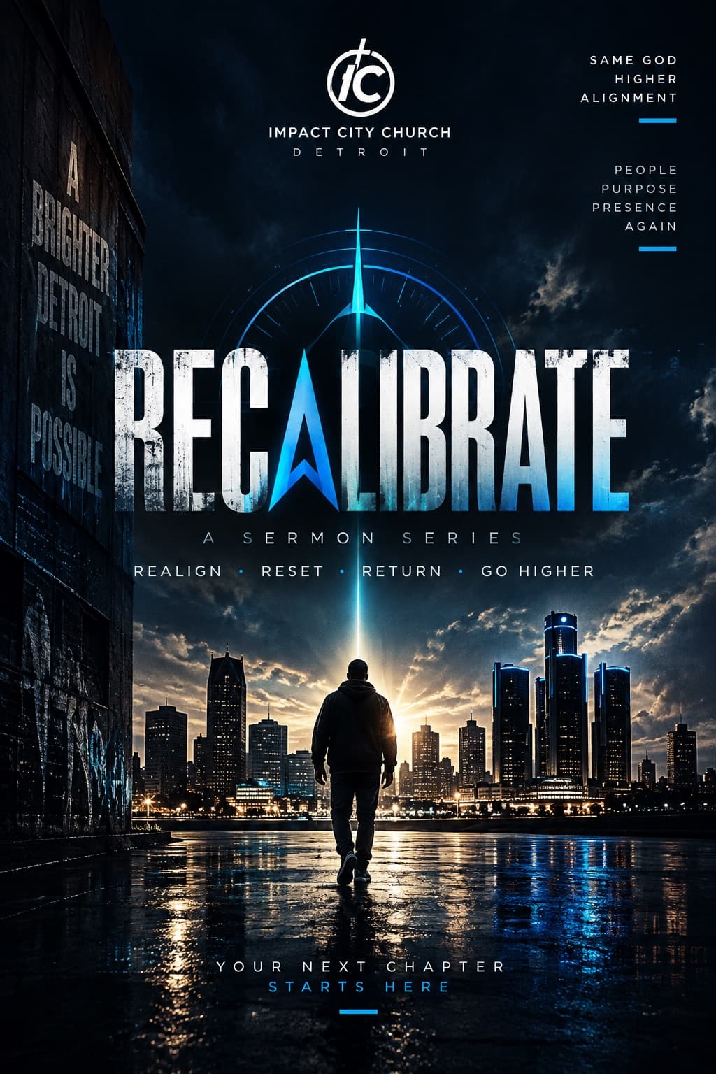 Recalibrate series poster